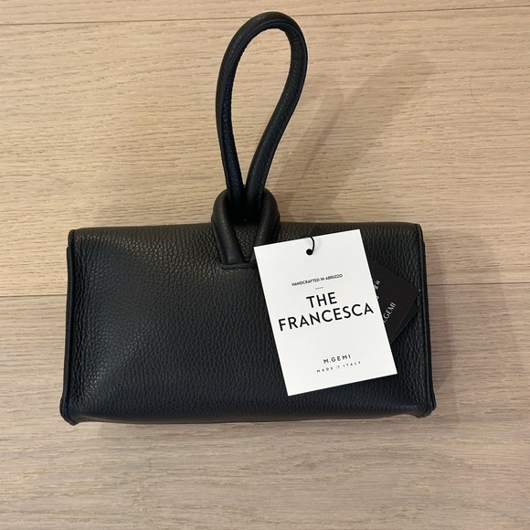 NWT - M.Gemi The Francesca Convertible Crossbody (black) - Picture 9 of 10